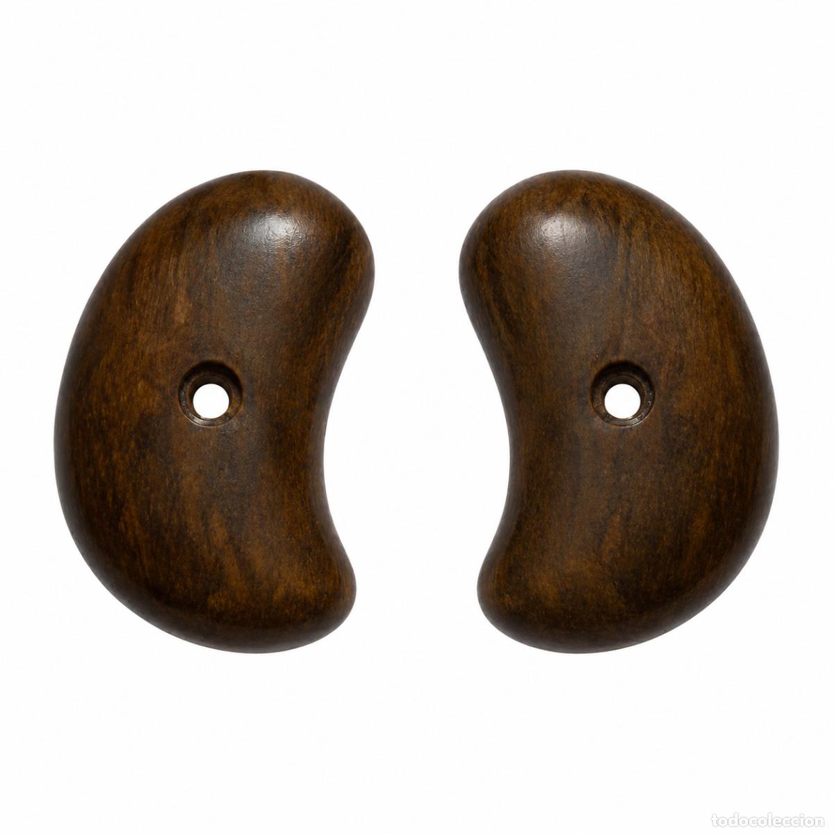 Militaria: Cachas Madera para Rev&oacute;lver Double Derringer Mod.95 &ndash; Imitaci&oacute;n Madera