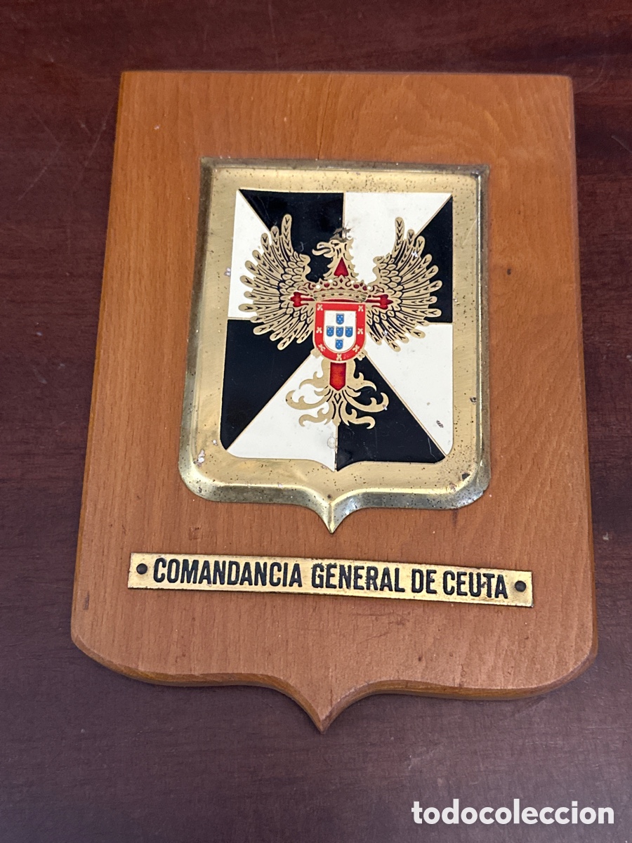 Militaria: ANTIGUA METOPA COMANDANCIA GENERAL DE CEUTA