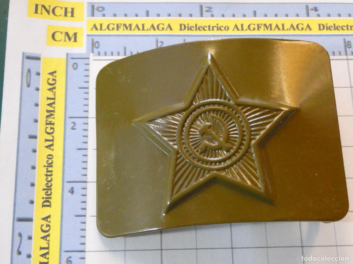Militaria: REPRODUCCI&Oacute;N HEBILLA MILITAR EJ&Eacute;RCITO SOVI&Eacute;TICO SEGUNDA GUERRA MUNDIAL. UNI&Oacute;N SOVI&Eacute;TICA. RUSIA