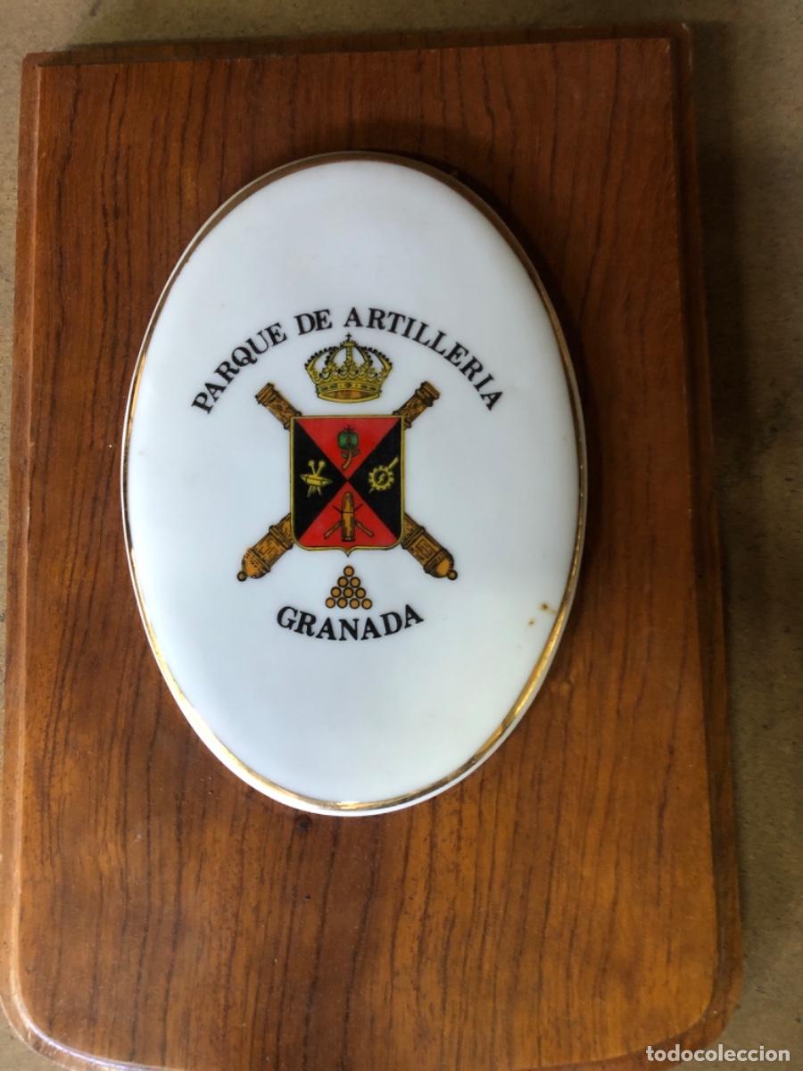 Militaria: METOPA. PARQUE DE ARTILLER&Iacute;A DE GRANADA. En cer&aacute;mica