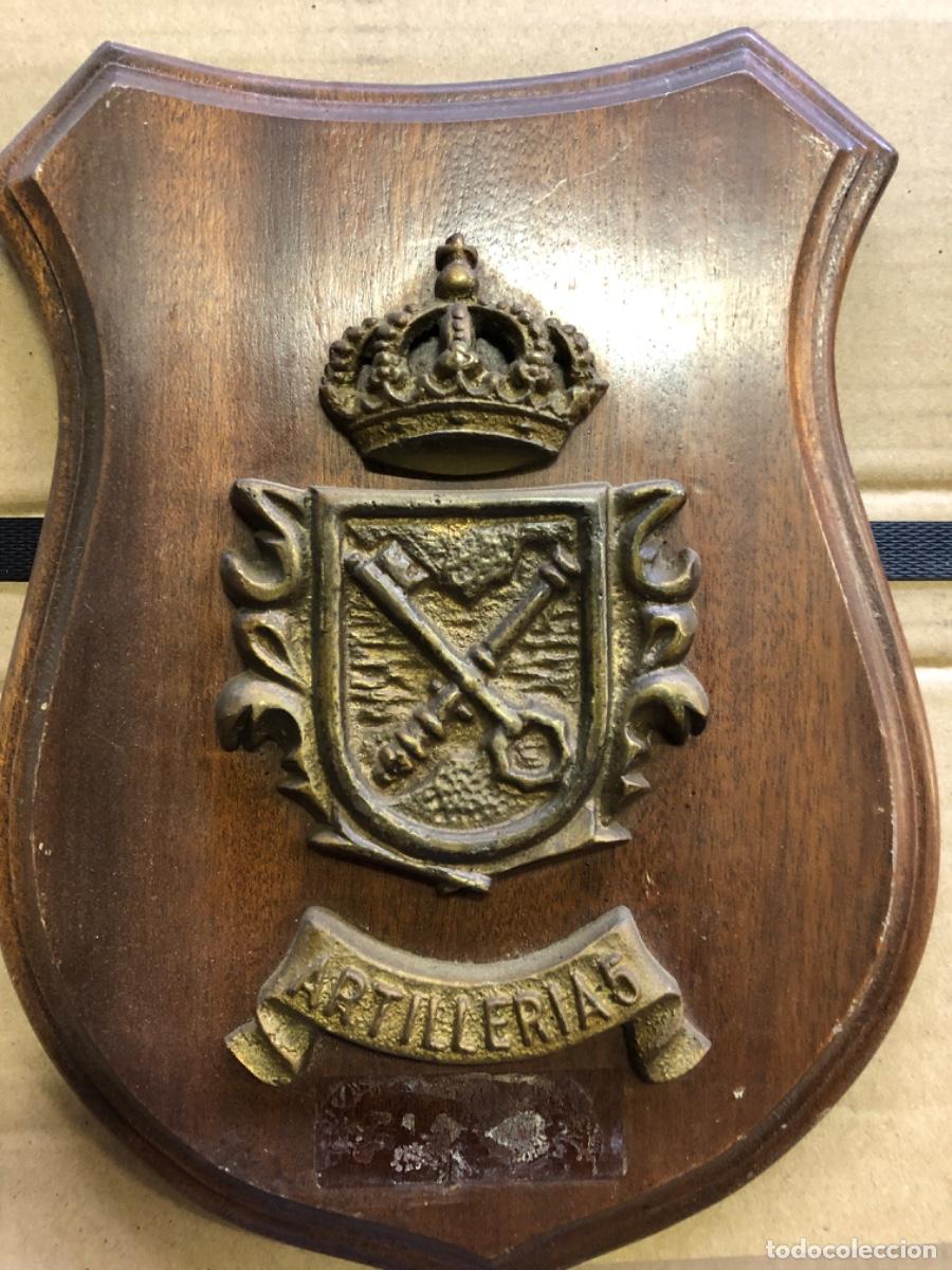 Militaria: METOPA. ARTILLER&Iacute;A 5. En bronce o lat&oacute;n