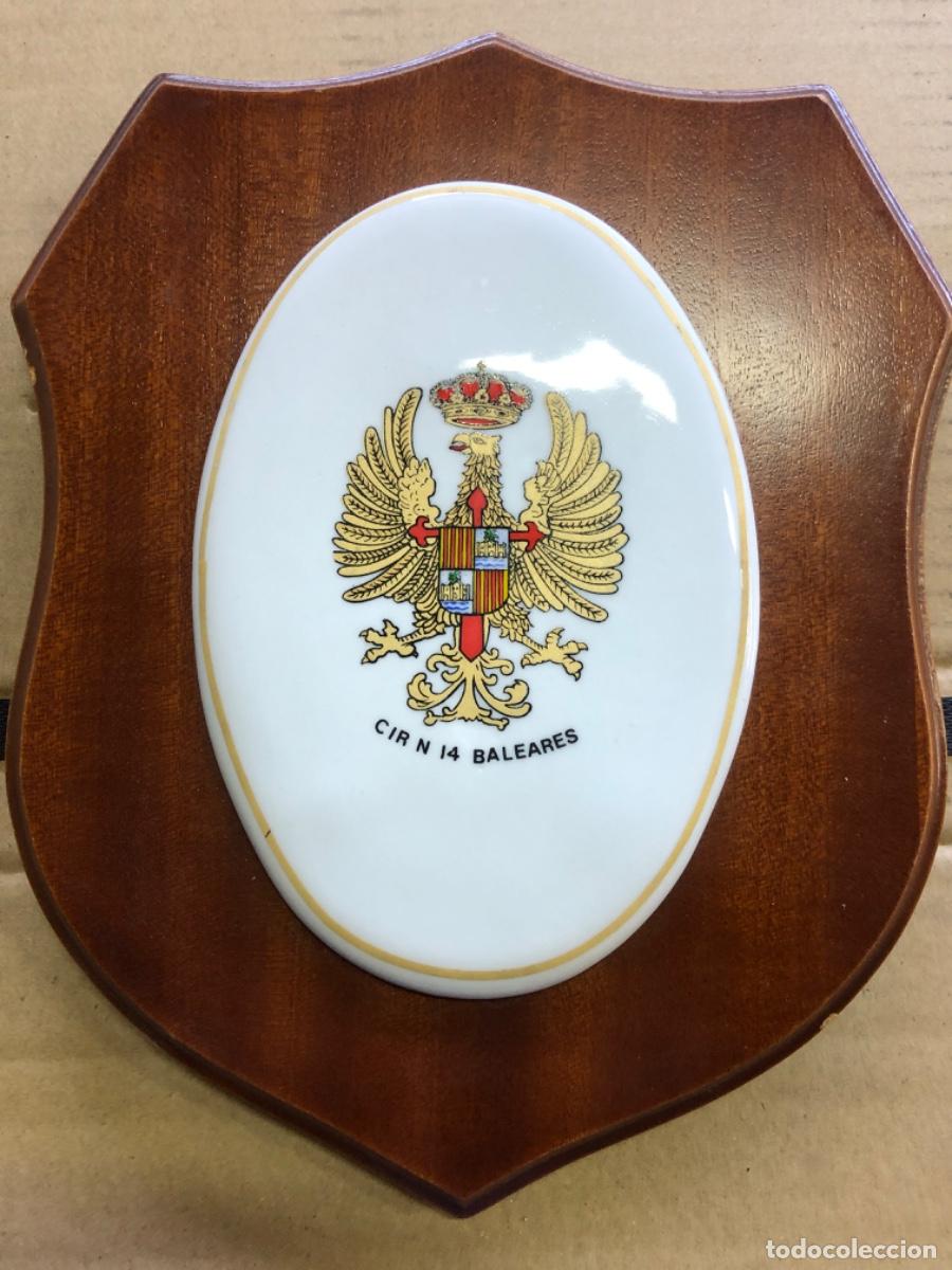 Militaria: METOPA. CIR 14 DE BALEARES. En cer&aacute;mica