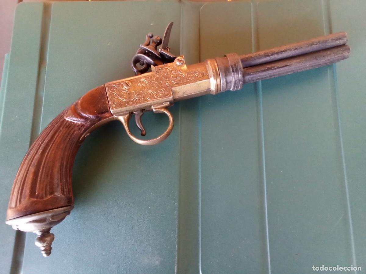 Militaria: R&Eacute;PLICA DE PISTOLA ANTIGUA, IP ROBIN 1775