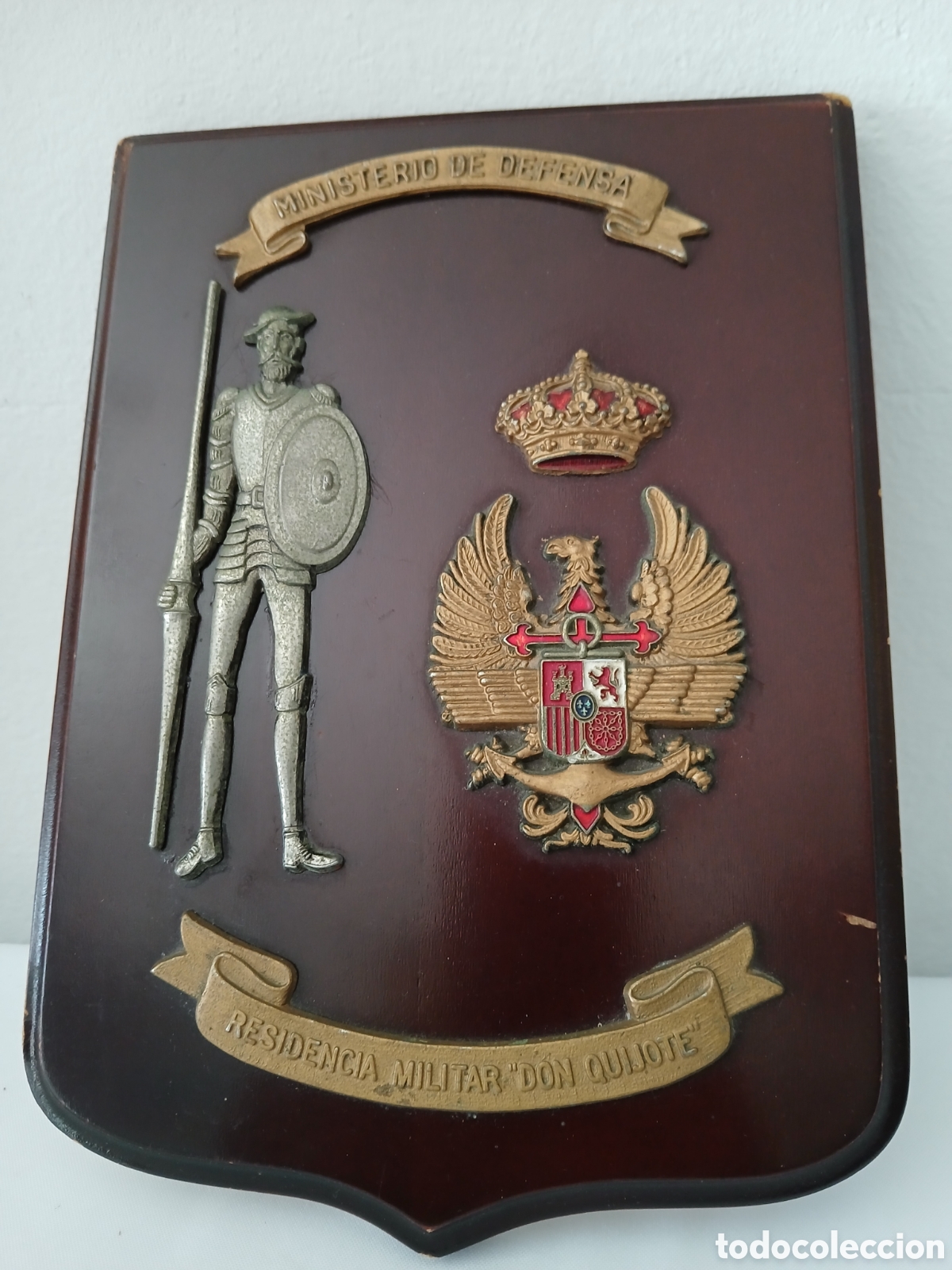 Militaria: METOPA MILITAR MINISTERIO DE DEFENSA DON QUIJOTE