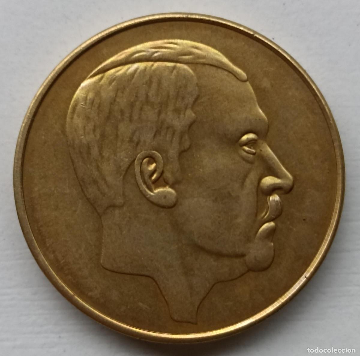 Militaria: Moneda Adolf Hitler 1944 (III Reich Hitler- Nazi- Alemania) WWII