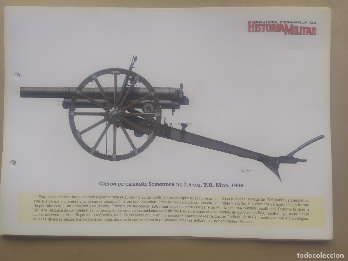 Militaria: CA&Ntilde;&Oacute;N DE CAMPA&Ntilde;A SCHNEIDER DE 7,5 CM T.R.MOD 1906