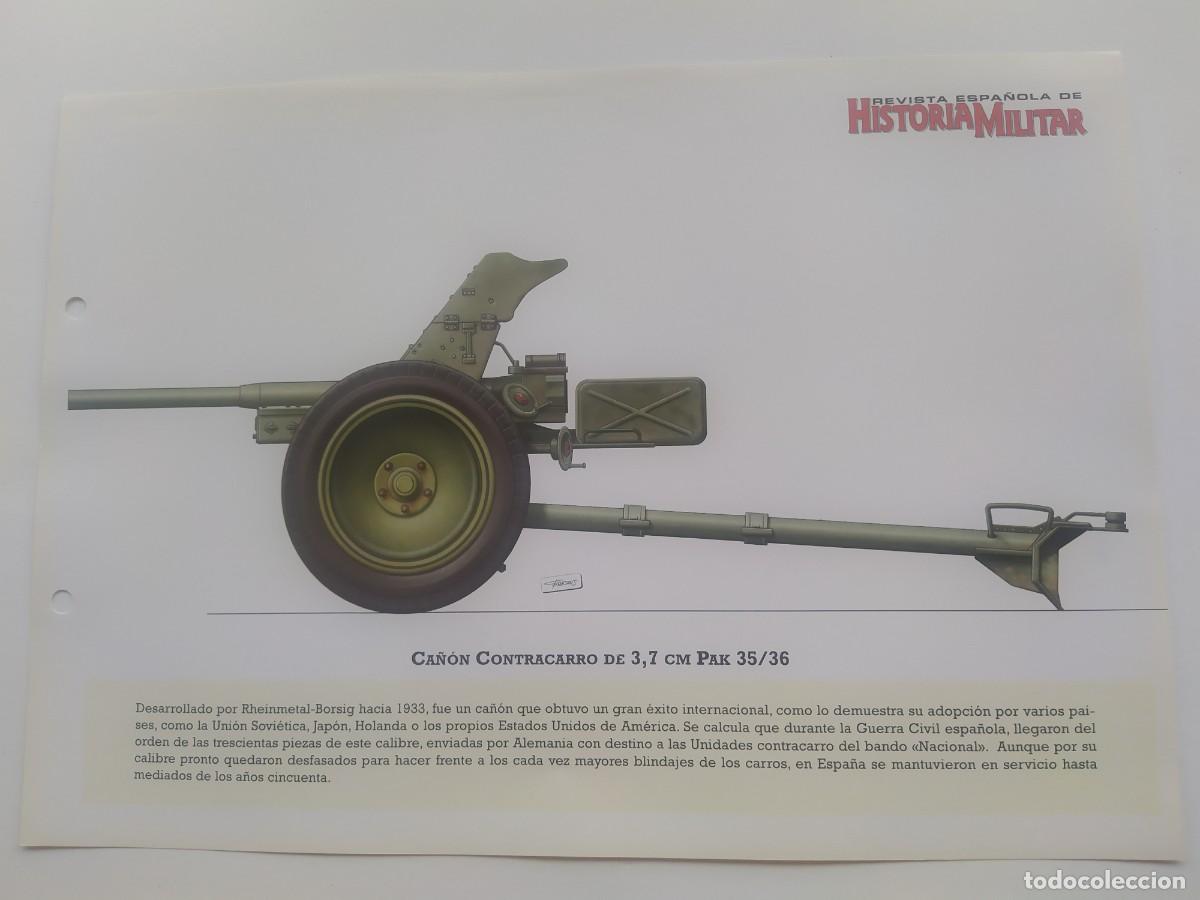 Militaria: CA&Ntilde;&Oacute;N CONTRACARRO DE 3,7 CM PAK 35/36