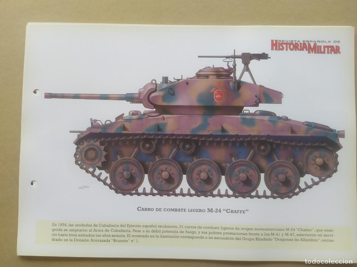 Military Antiques: CARRO DE COMBATE LIGERO M-24 CHAFFE