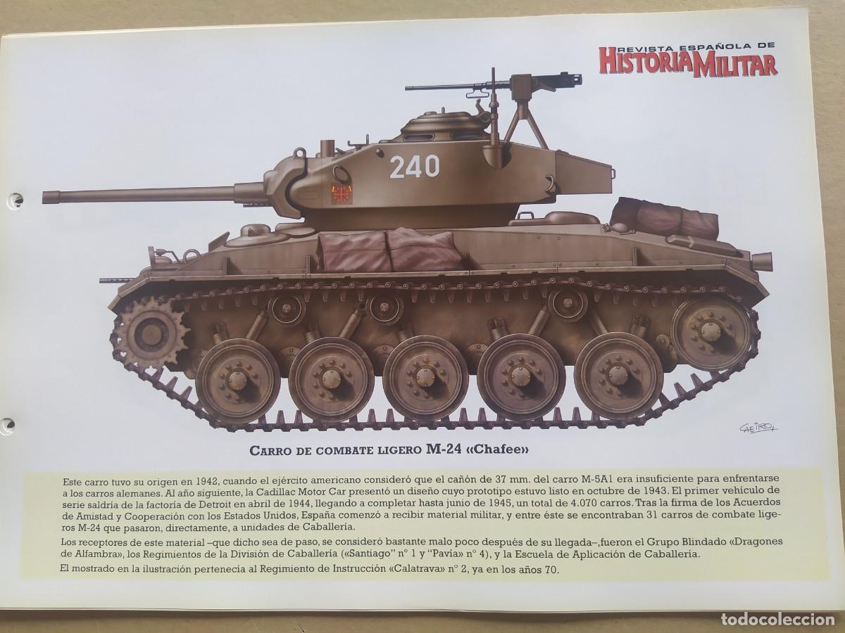 Military Antiques: CARRO DE COMBATE LIGERO M-24 CHAFFE-