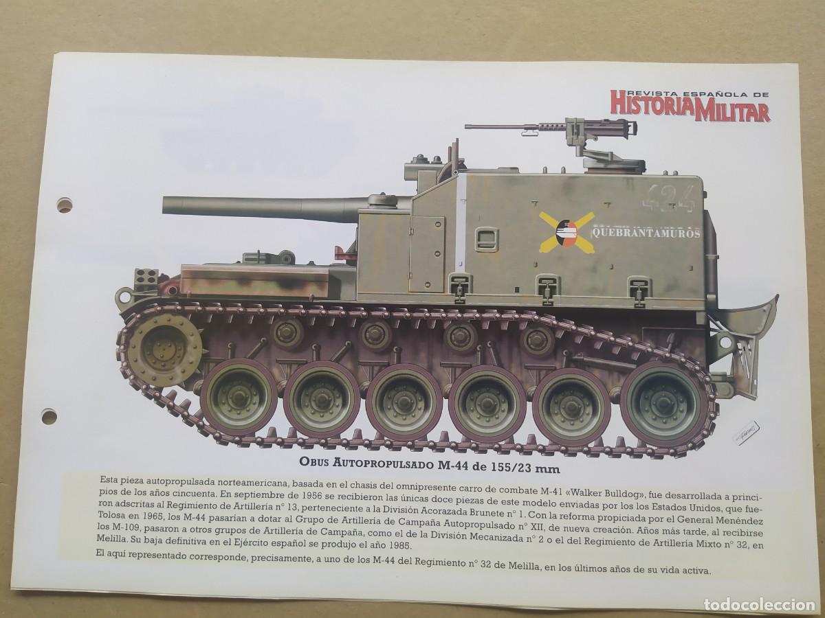 Militaria: OB&Uacute;S AUTOPROPULSADO M-44 DE 155/23