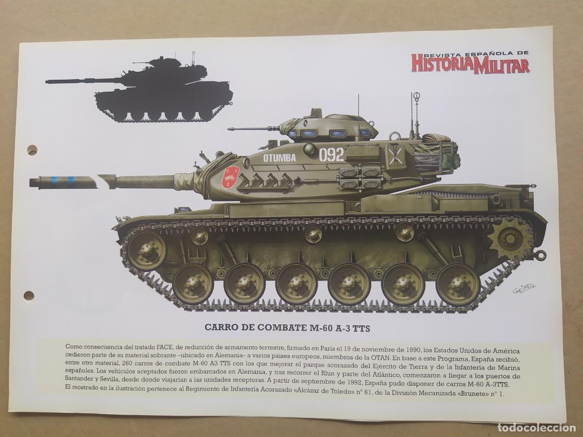 Militaria: CARRO DE COMBATE M-60 A-3 TTS