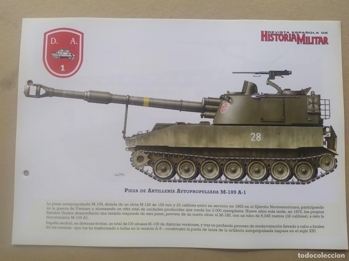 Militaria: PIEZA DE ARTILLER&Iacute;A AUTOPROPULSADA M-109 A-1