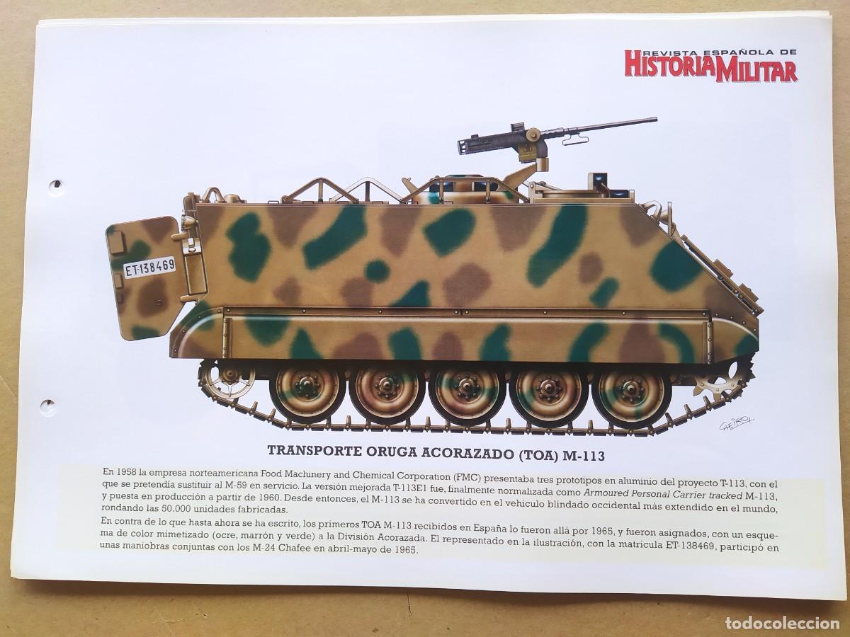 Militaria: TRANSPORTE ORUGA ACORAZADO TOA M-113