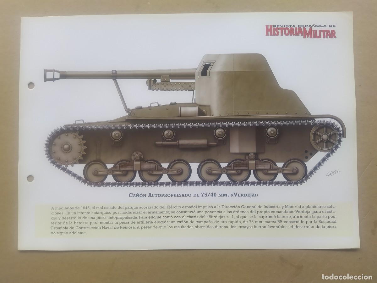 Militaria: CA&Ntilde;&Oacute;N AUTOPROPULSADO DE 75/40 MM &rdquo;VERDEJA&rdquo;