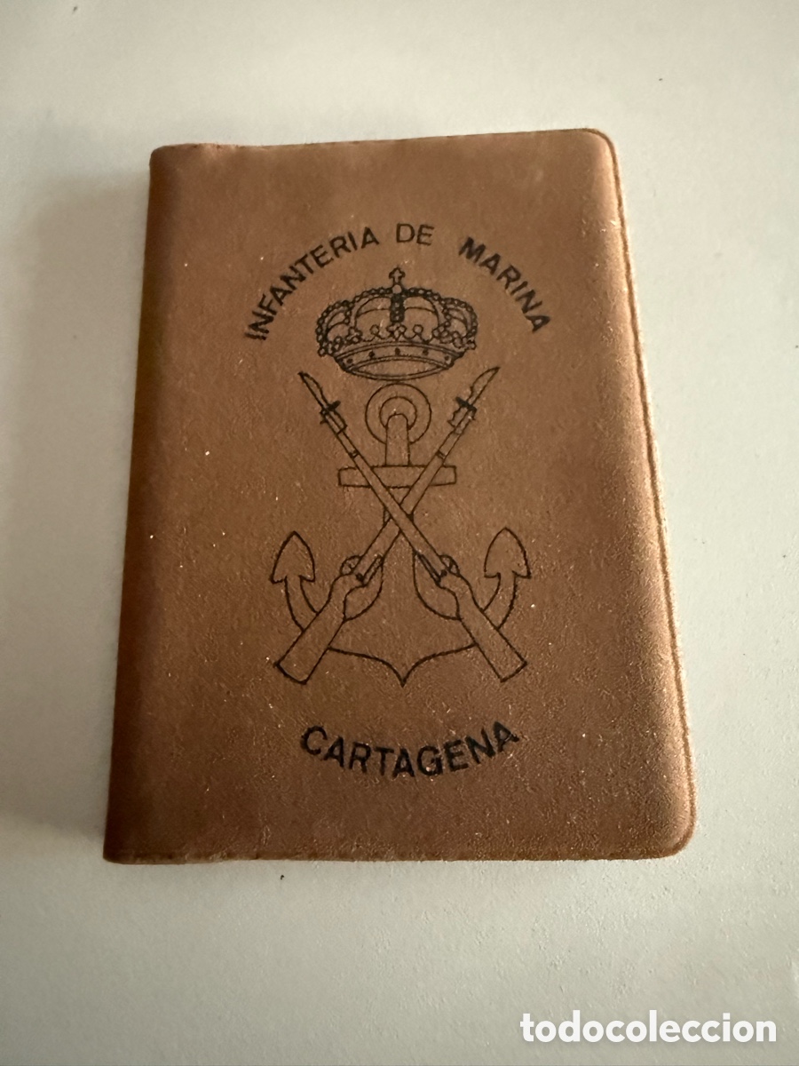 Militaria: Cartera. INFANTER&Iacute;A DE MARINA. CARTAGENA