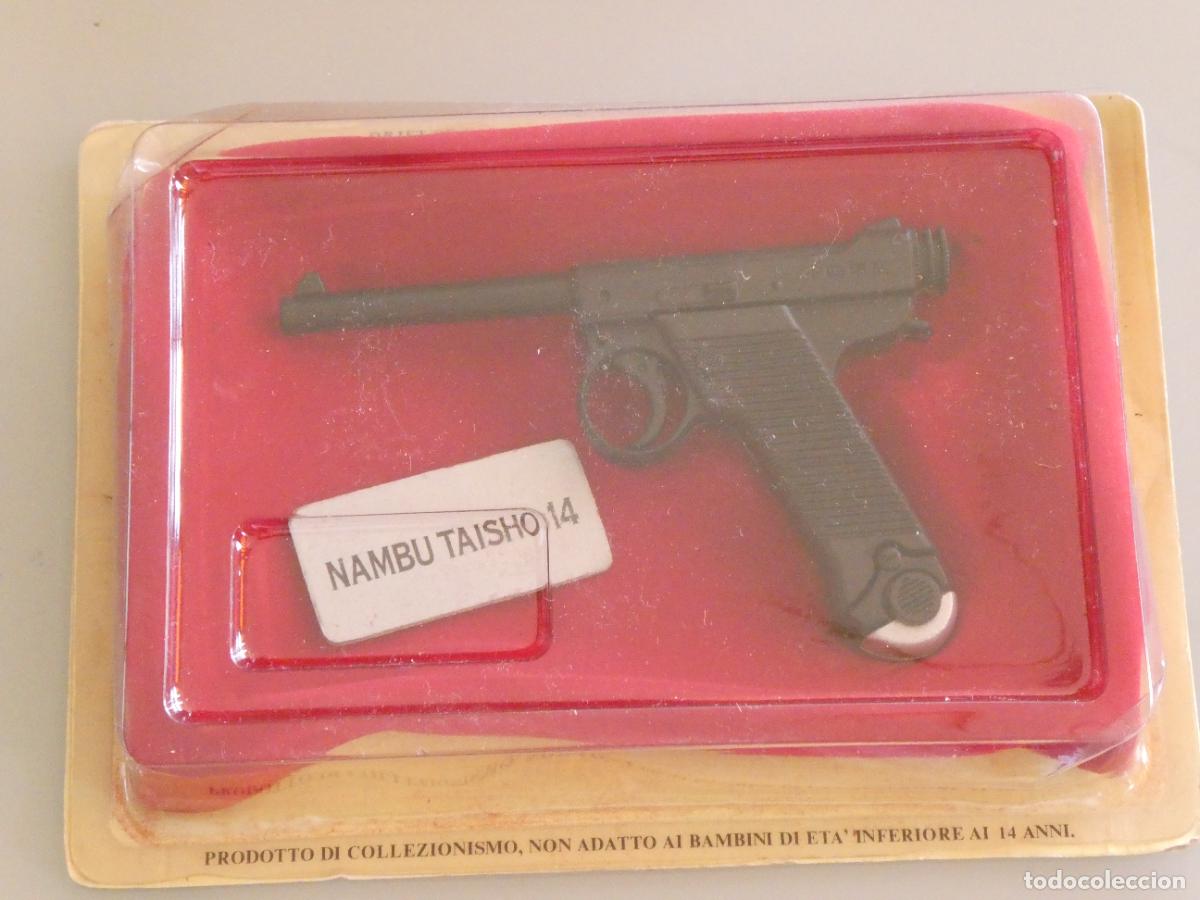 Militaria: ARMAS DE COLECCI&Oacute;N. MODELO COLECCIONABLE ESCALA 1:2,5. PISTOLA NAMBU TAISHO 14. 70GR