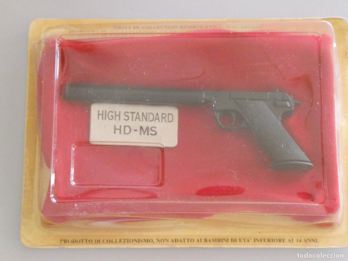 Militaria: ARMAS DE COLECCI&Oacute;N. MODELO COLECCIONABLE ESCALA 1:2,5. PISTOLA HIGH STANDARD HD MS. 70GR