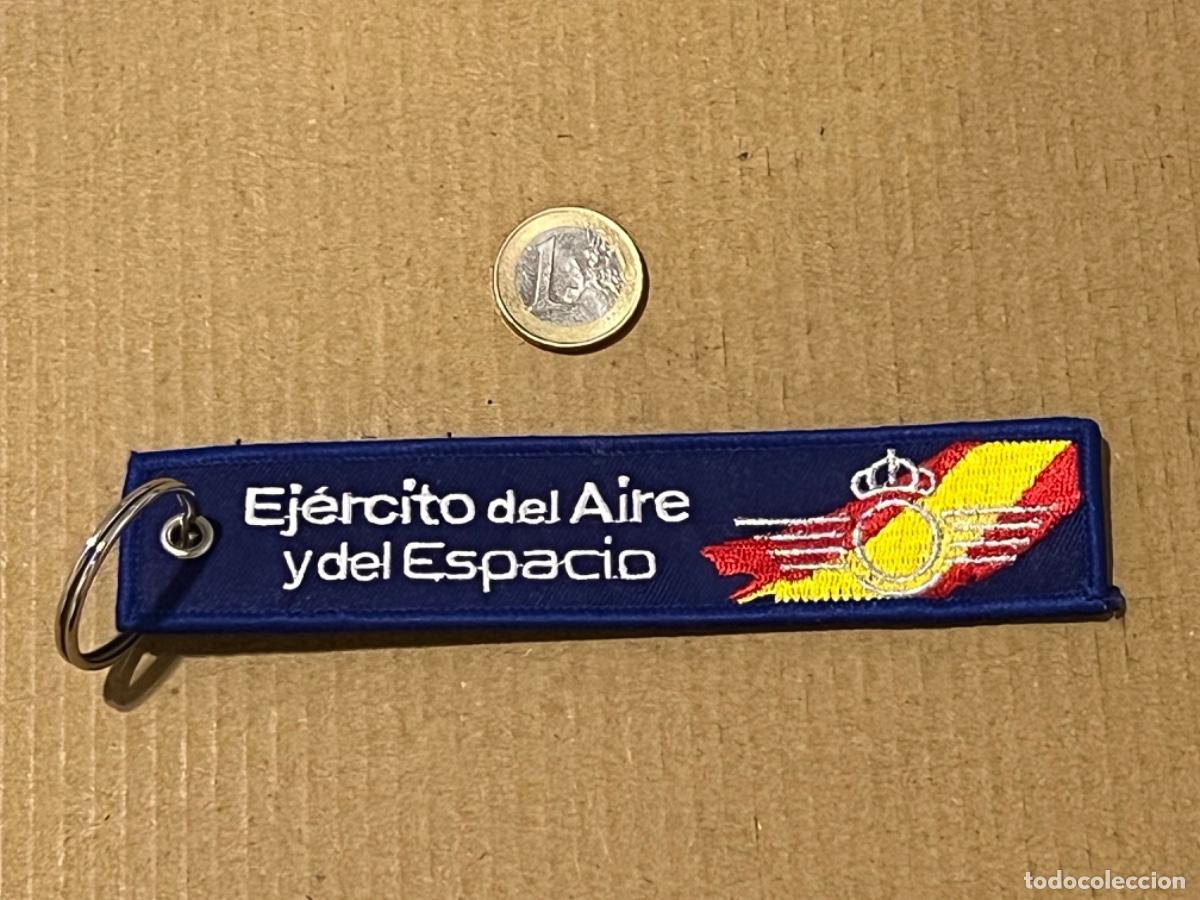 Militaria: Llavero BASE A&Eacute;REA DE ZARAGOZA EJ&Eacute;RCITO DEL AIRE Y DEL ESPACIO