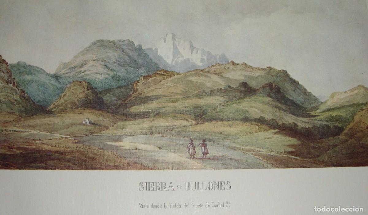Militaria: &ldquo;Sierra-Bullones&rdquo; &middot; Vista desde el fuerte de Isabel II &middot; Guerra de &Aacute;frica (1859&ndash;1860)