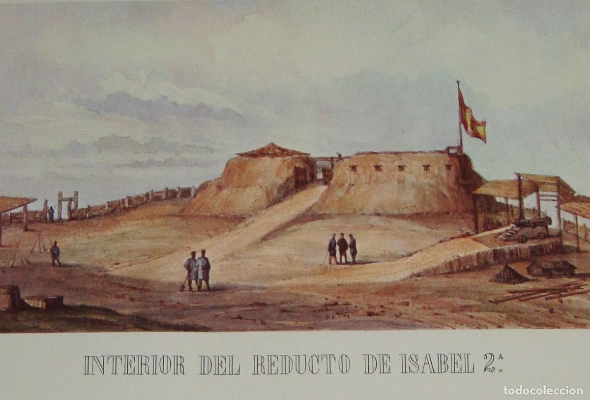 Militaria: &ldquo;Interior del Reducto de Isabel 2.&ordf;&rdquo; &middot; Fortificaci&oacute;n militar &middot; Guerra de &Aacute;frica (1859&ndash;1860)