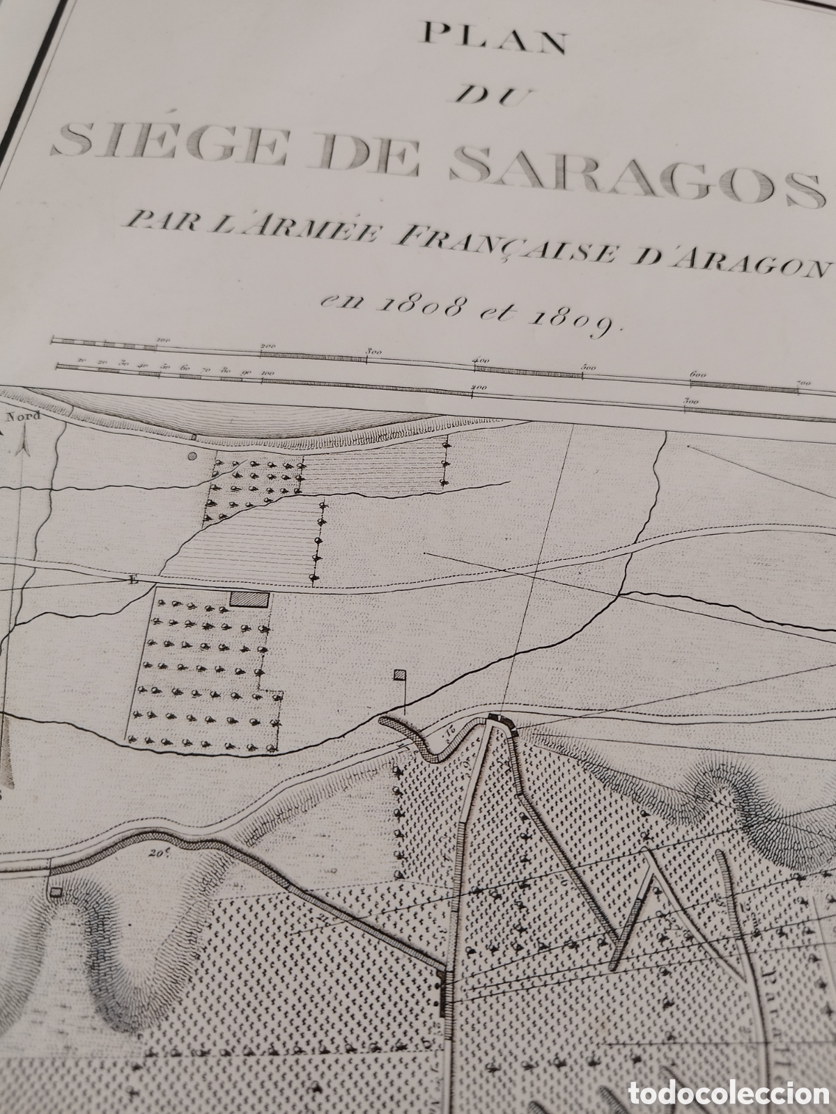 Militaria: PLANO SITIO ZARAGOZA 1808-1809 (PAR L&acute;ARM&Eacute;E FRANCAISE D&acute;ARAGON). ED. HERALDO DE ARAGON 2008