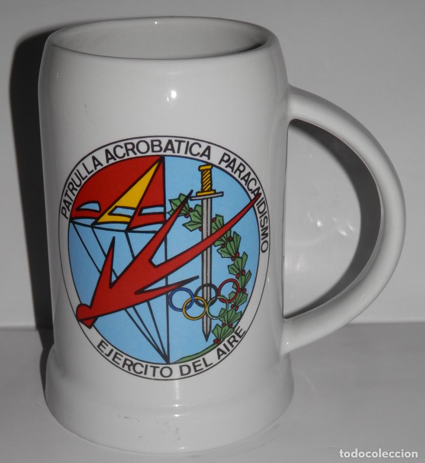 Militaria: JARRA MILITAR - EJERCITO DEL AIRE - PATRULLA ACROBATICA DE PARACAIDISMO