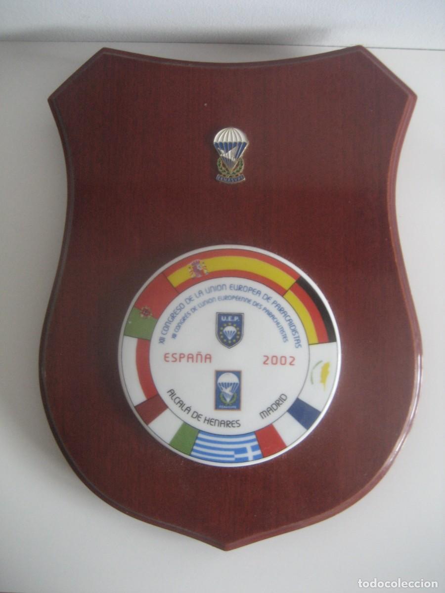 Militaria: METOPA XII CONGRESO UNION EUROPEA DE PARACAIDISTAS. ALCALA DE HENARES, MADRID 2002