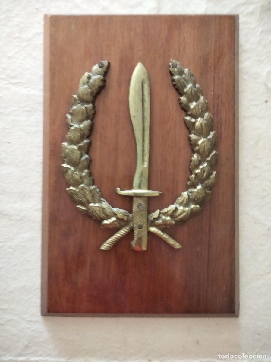 Militaria: Metopa de las COES bronce