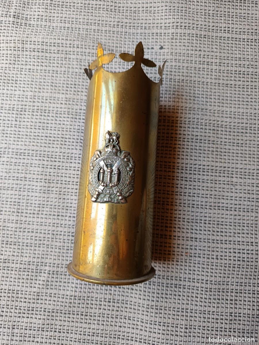 Militaria: Vaina alemana 1915 reconvertida por unidad escocesa.