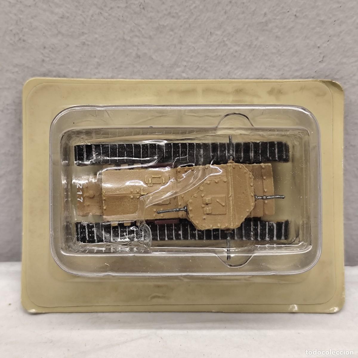 Militaria: TANQUE EN MINIATURA - R&Eacute;PLICA - DE PLOMO - &rdquo;A&rdquo; WHIPPET - REF. Z000028037 - 70 MM / 799