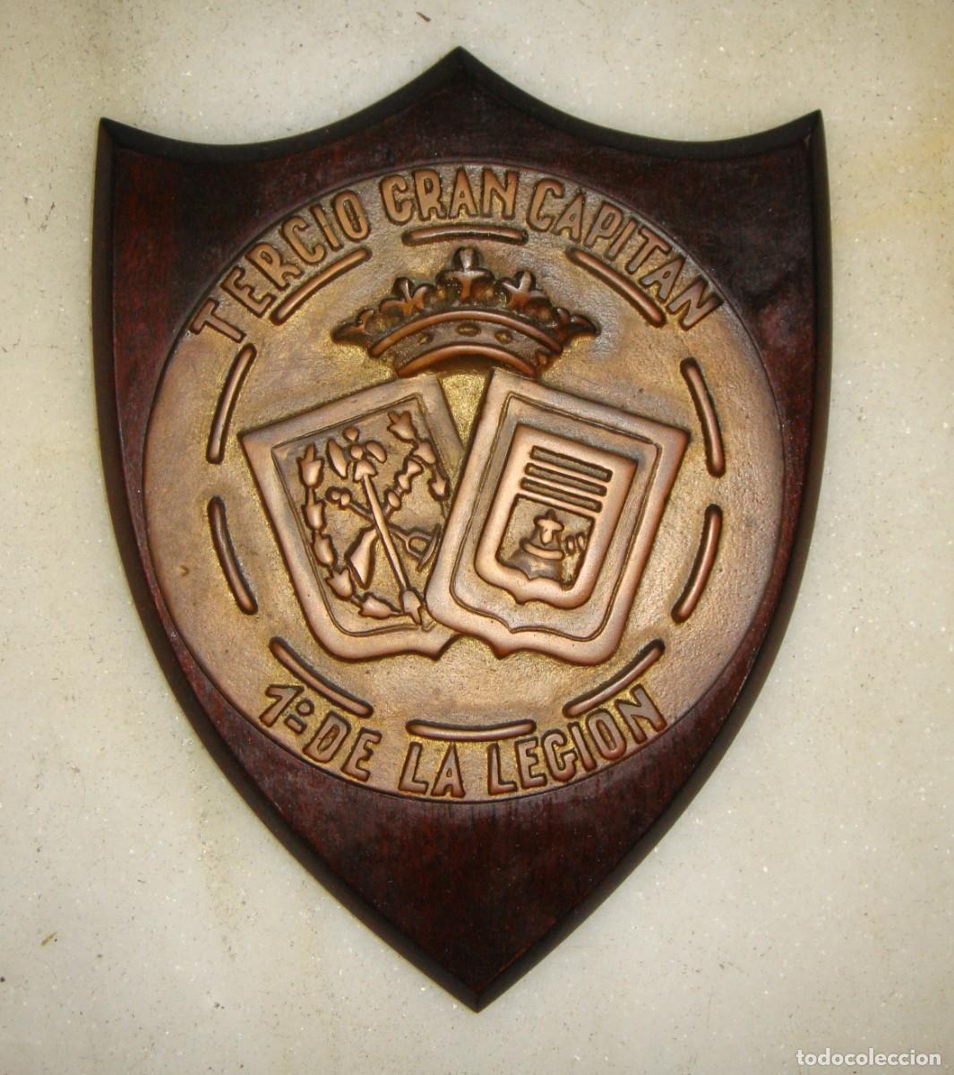 Military Antiques: Metopa Militar &middot; Tercio Gran Capit&aacute;n I de La Legi&oacute;n &middot; Bronce