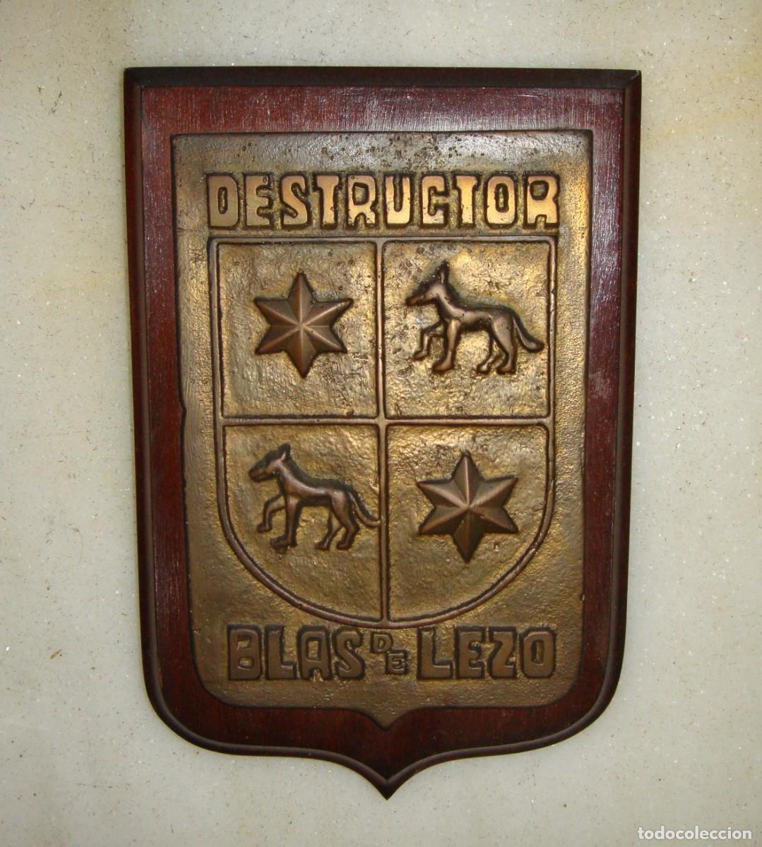 Military Antiques: Metopa Militar &middot; Destructor Blas de Lezo (D-65) &middot; Armada Espa&ntilde;ola &middot; Bronce