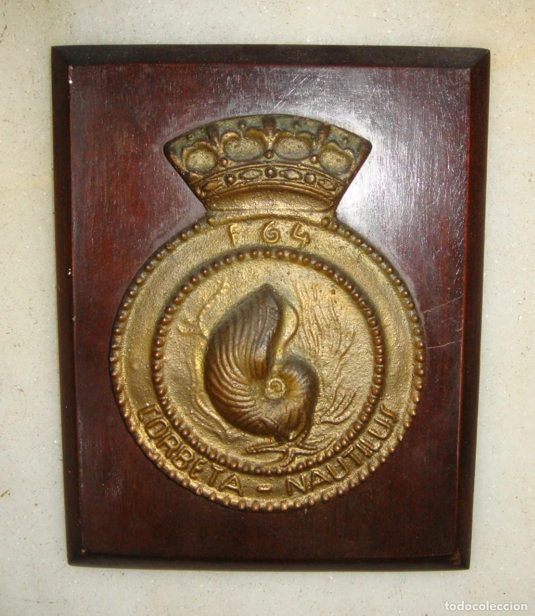 Military Antiques: Metopa Militar &middot; Fragata Navarra (F-64) &middot; Armada Espa&ntilde;ola &middot; Bronce