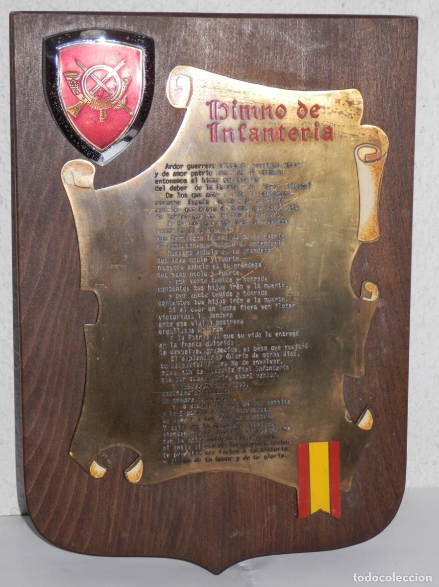 Militaria: UNA METOPA DEL HIMNO DE INFANTERIA