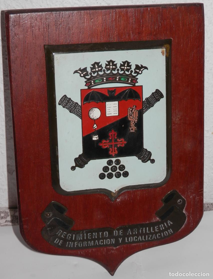 Militaria: UNA METOPA DEL REGIMIENTO ARTILLERIA DE INFORMACION Y LOCALIZACION