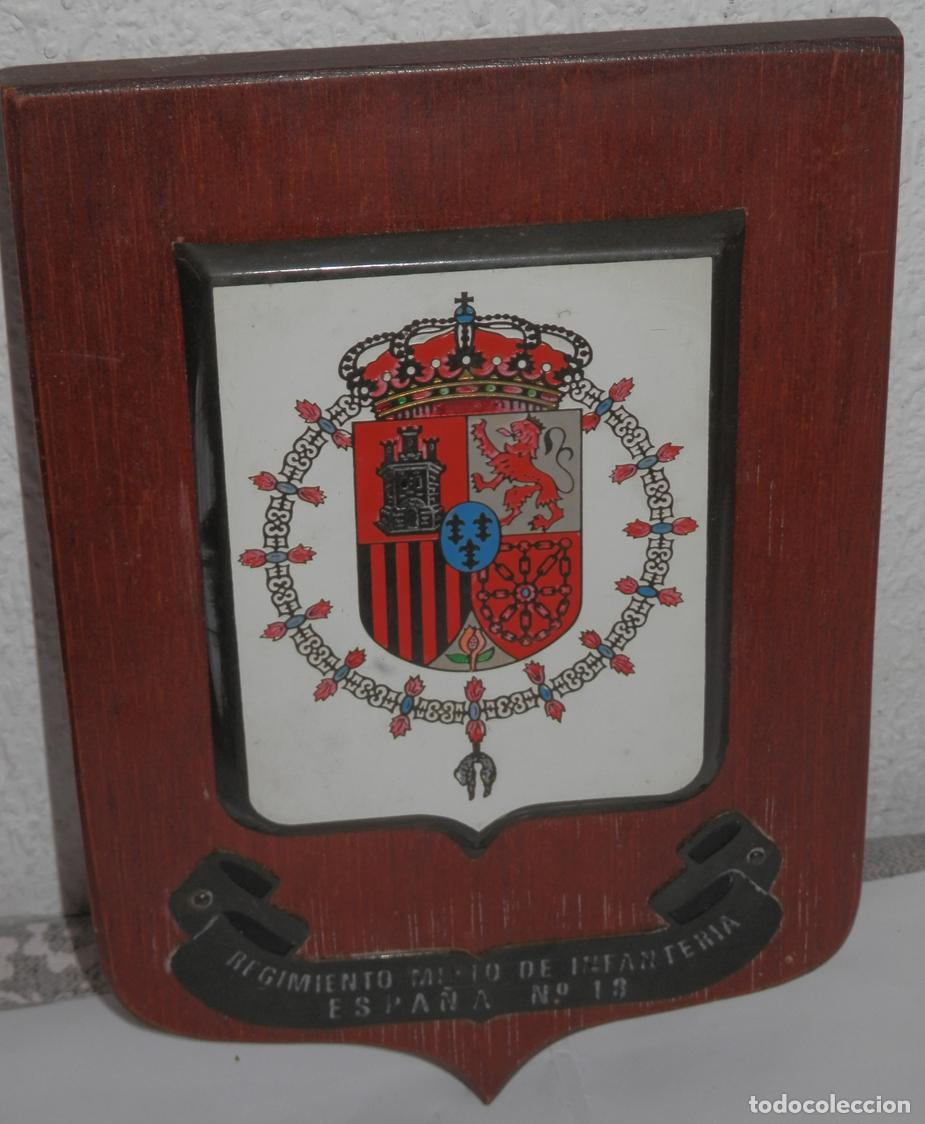 Militaria: UNA METOPA DEL REGIMIENTO MIXTO DE INFANTERIA ESPA&Ntilde;A N&ordm; 18
