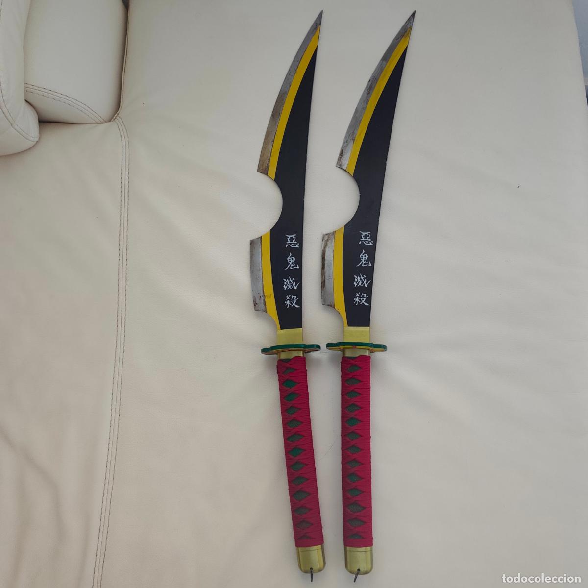 Militaria: Espadas de Tengen Uzui Kimetsu No Yaiba Demon Slayer
