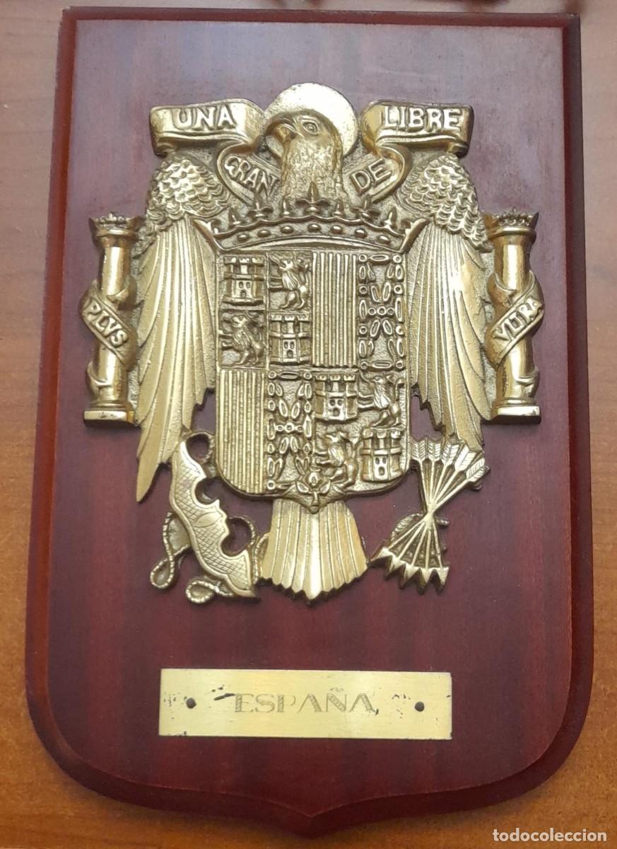 Militaria: METOPA DEL ESCUDO PRECONSTITUCIONAL DE ESPA&Ntilde;A