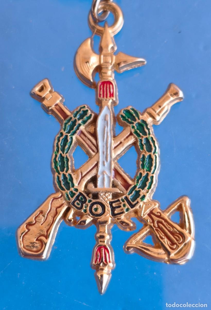 Militaria: Llavero de la Legi&oacute;n Espa&ntilde;ola. BOEL.