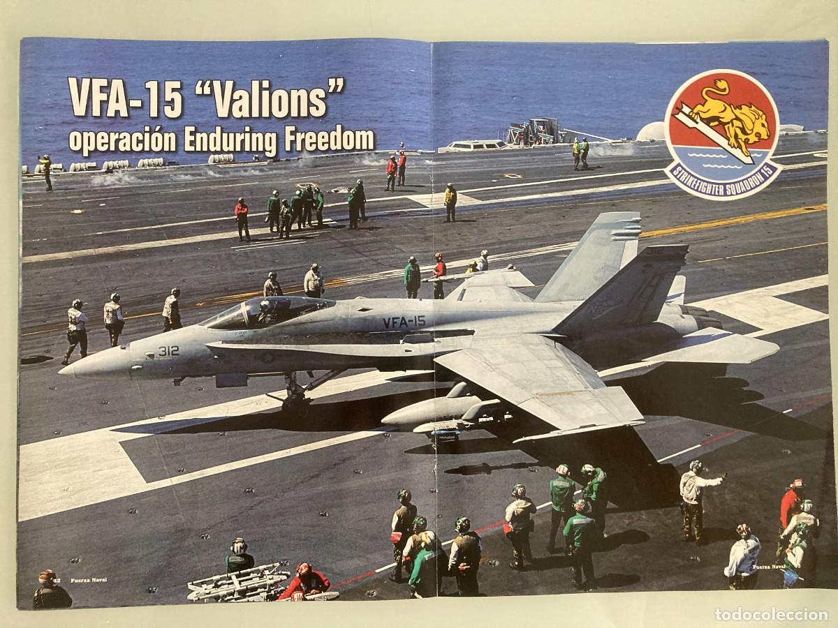 Militaria: POSTER, CAZA MCDONNELL DOUGLAS F/A 18C hORNET, VFA-15, US NAVY