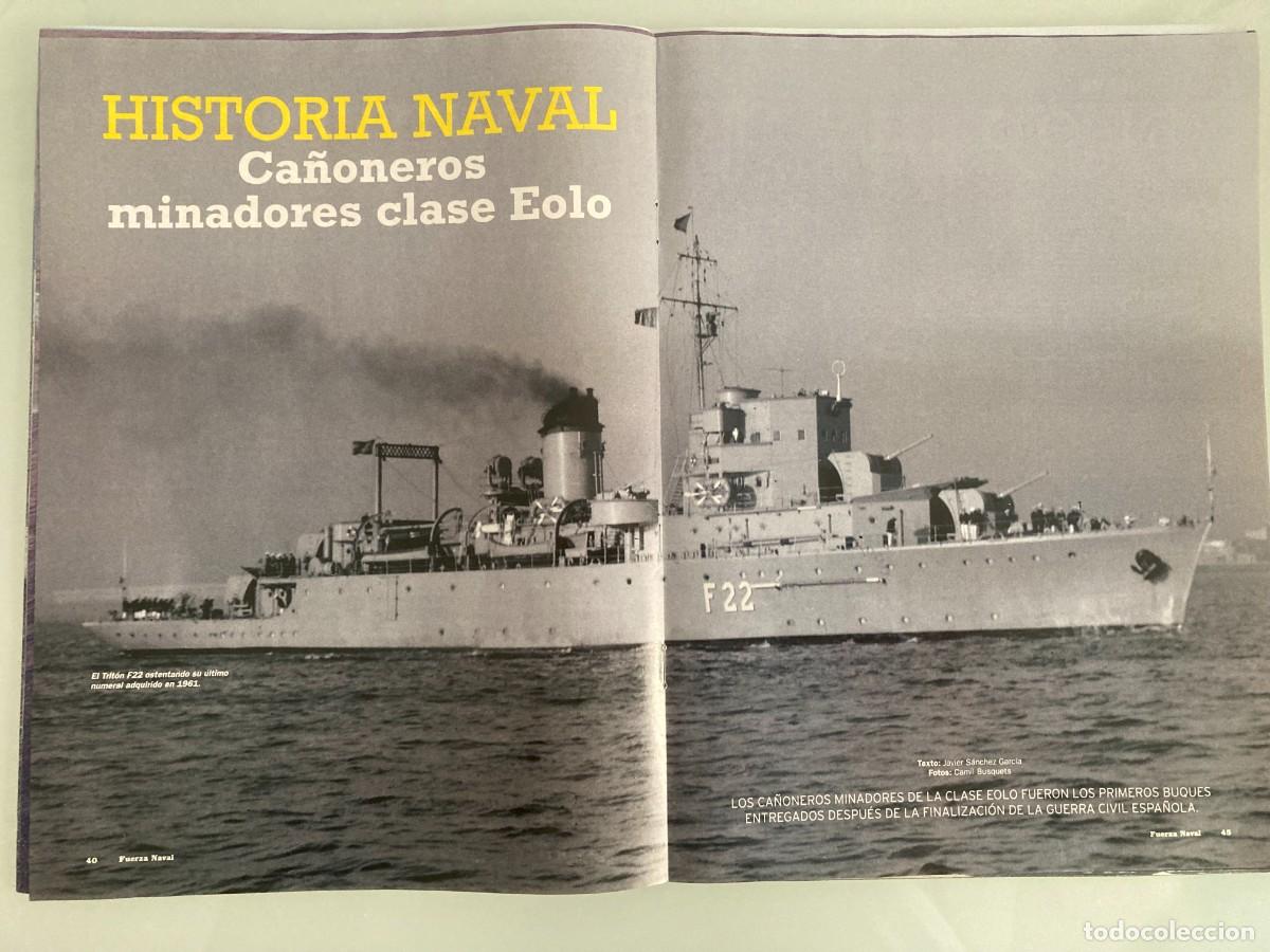 Militaria: POSTER, F-22 TRIT&Oacute;N, CA&Ntilde;ONERO MINADOR DE LA ARMADA ESPA&Ntilde;OLA