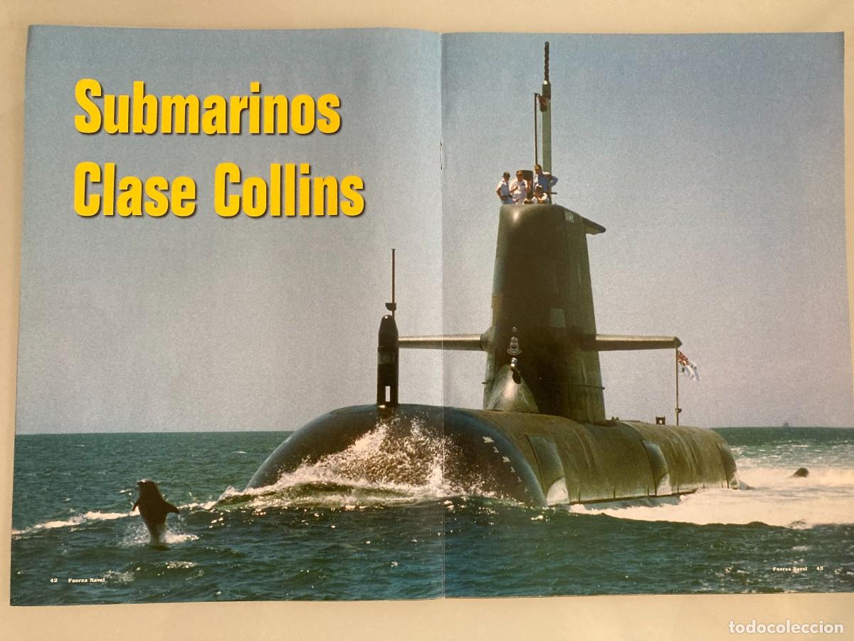 Militaria: POSTER, SUBMARINOS CLASE COLLINS, ROYAL AUSTRALIAN NAVY