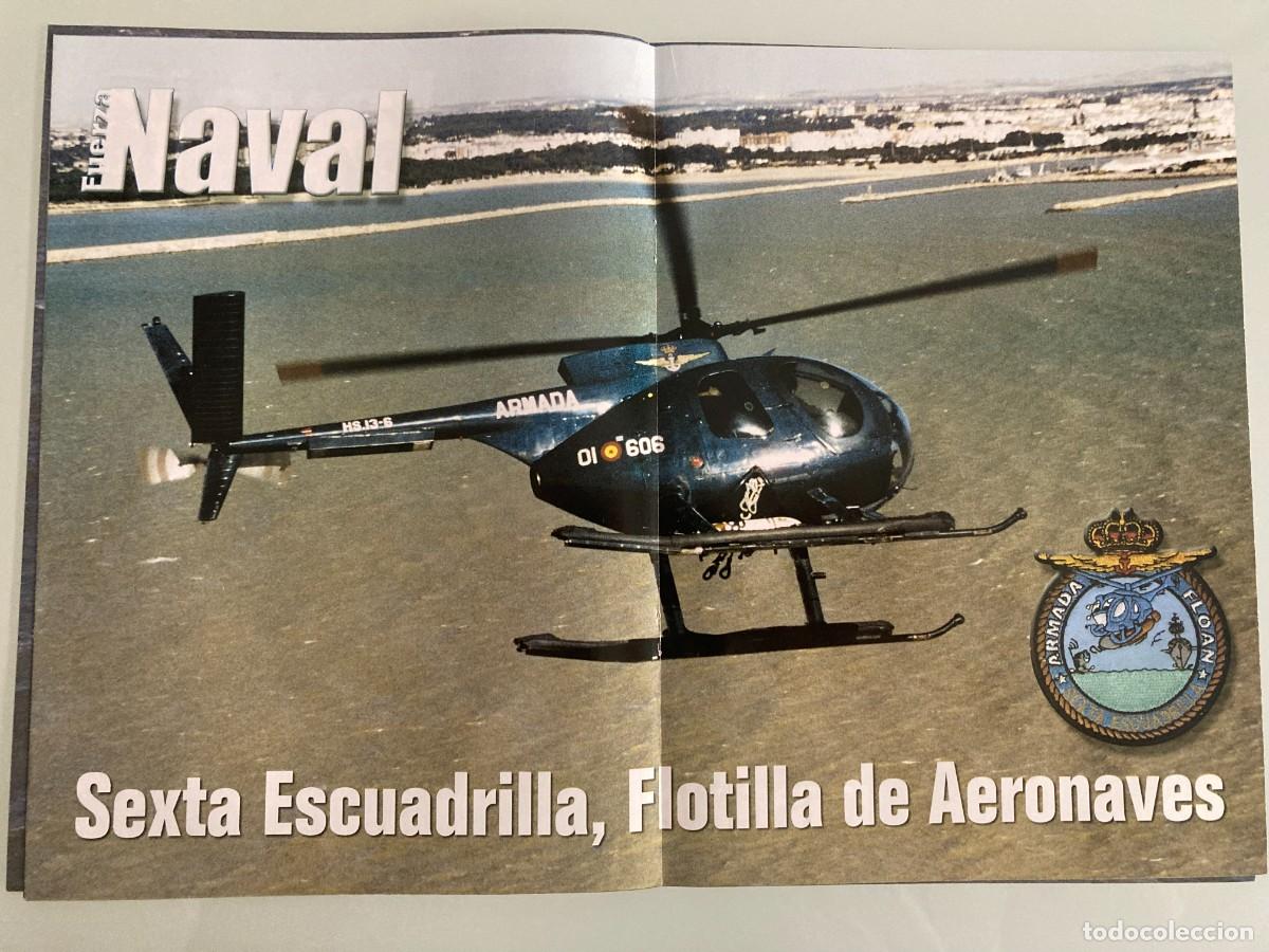 Militaria: POSTER, HELICOPTERO, HUGHES 500ASW, SEXTA ESCUADRILLA, FLOTILLA DE AERONAVES, ARMADA ESPA&Ntilde;OLA