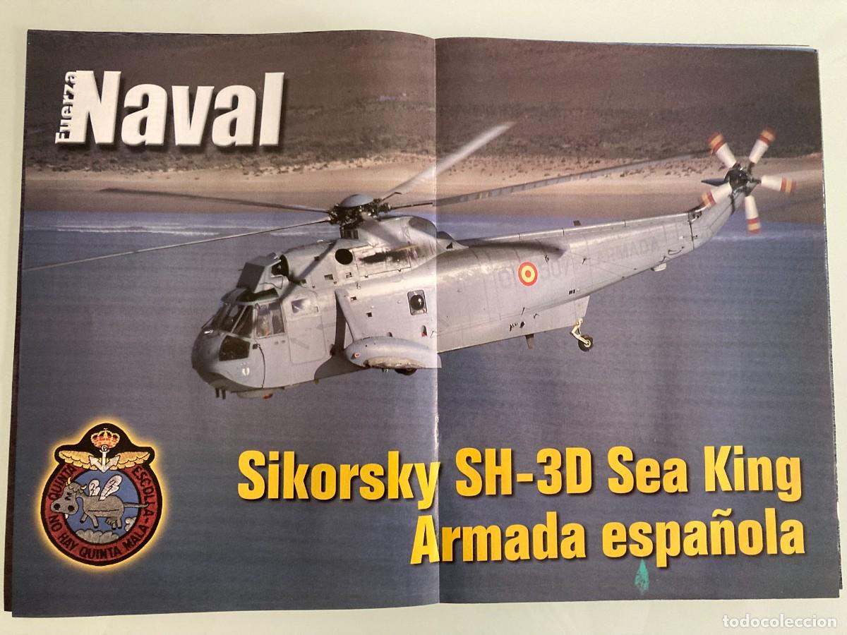 Militaria: POSTER, HELICOPTERO, SIKORSKY SH-3D, SEA KING, 5&ordf; ESCUADRILLA, VACAS SAGRADAS, ARMADA ESPA&Ntilde;OLA