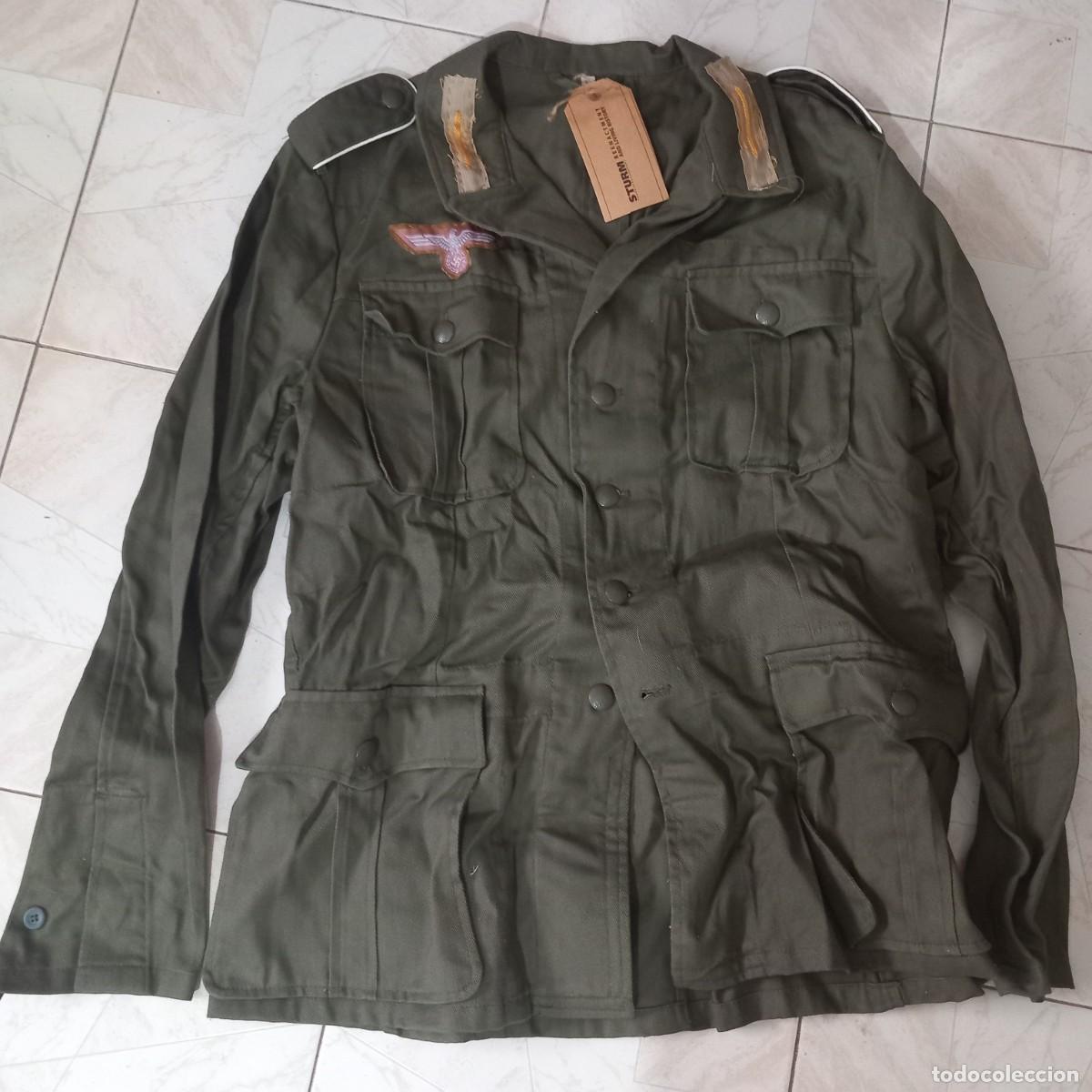 Militaria: Replica uniforme Afrika Korps,talla XL.
