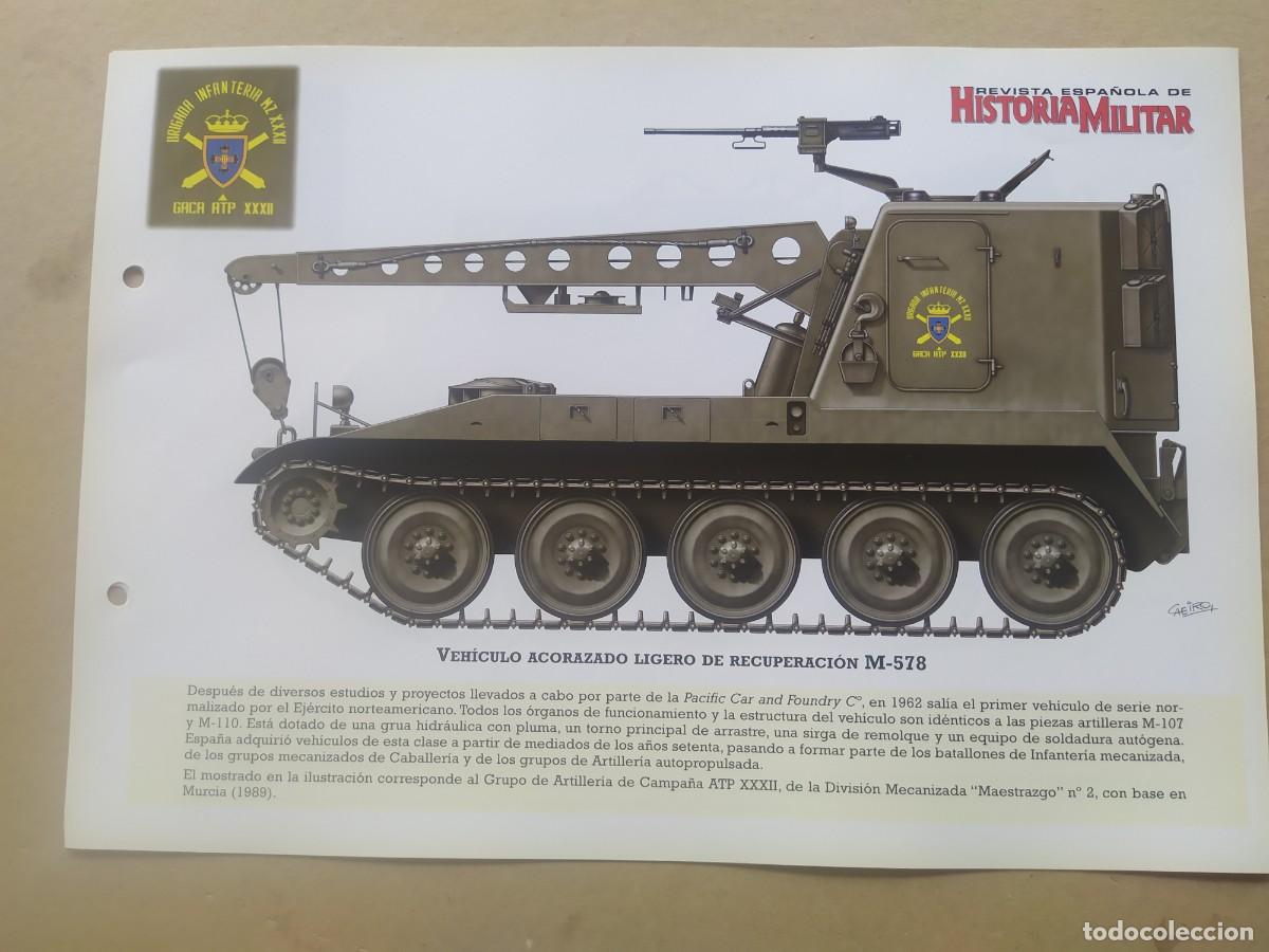 Militaria: VEH&Iacute;CULO ACORAZADO LIGERO DE RECUPERACI&Oacute;N M-578