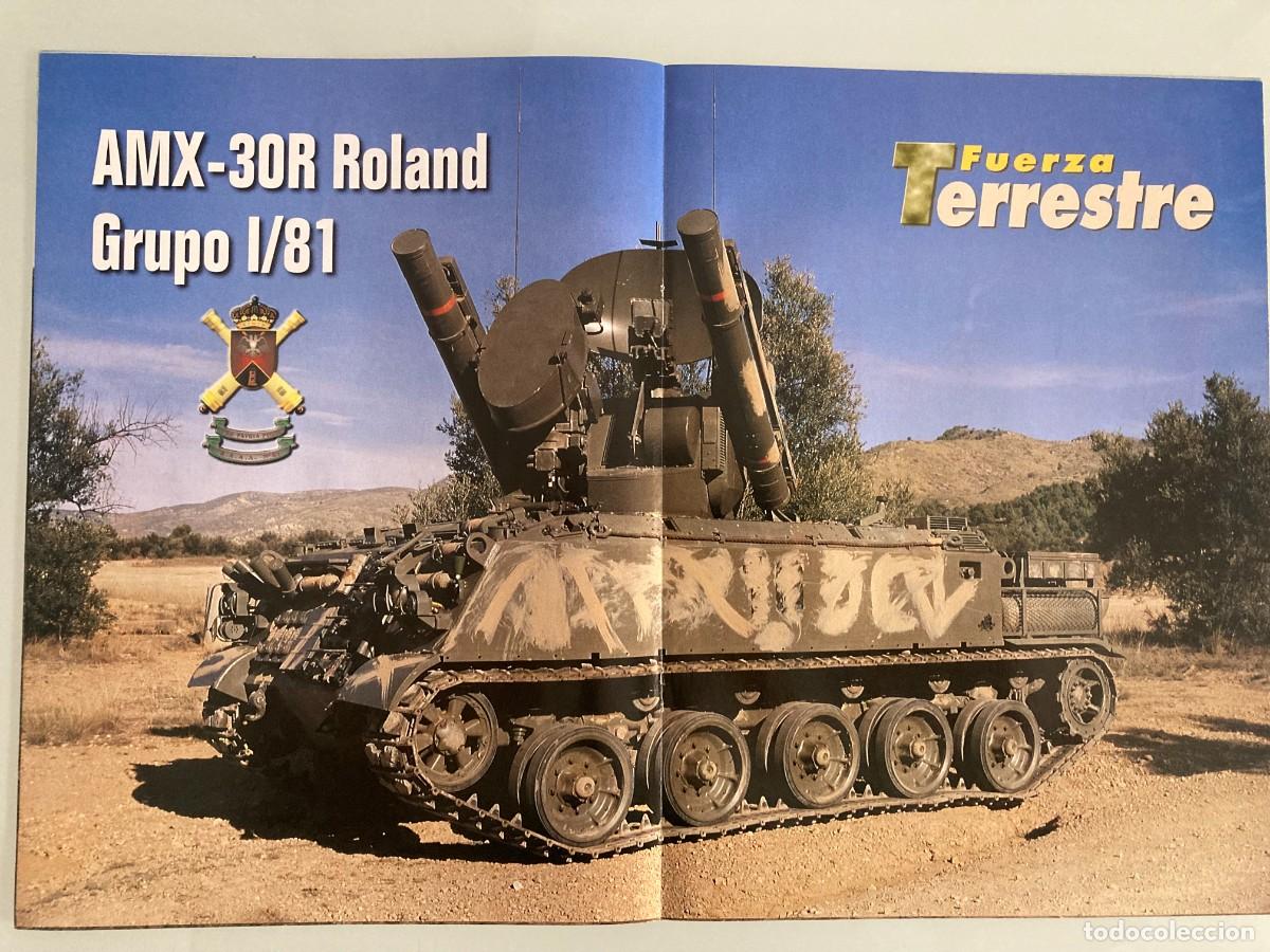 Militaria: POSTER, AMX-30R ROLAND, GRUPO 1/R.A.A.A81, EJERCITO ESPA&Ntilde;OL