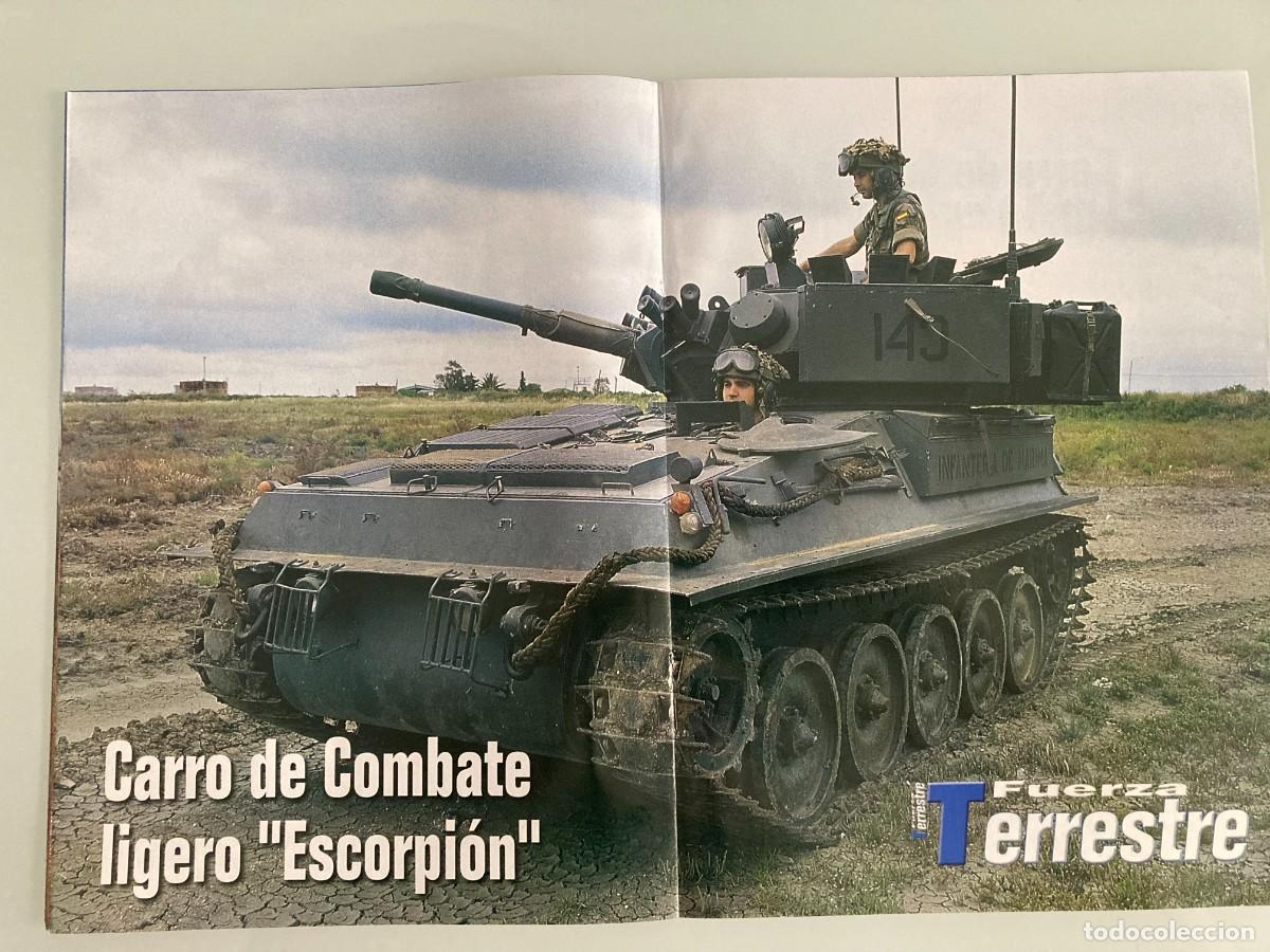 Militaria: POSTER, CARRO DE COMBATE LIGERO, ESCORPI&Oacute;N, INFANTERIA DE MARINA ESPA&Ntilde;OLA