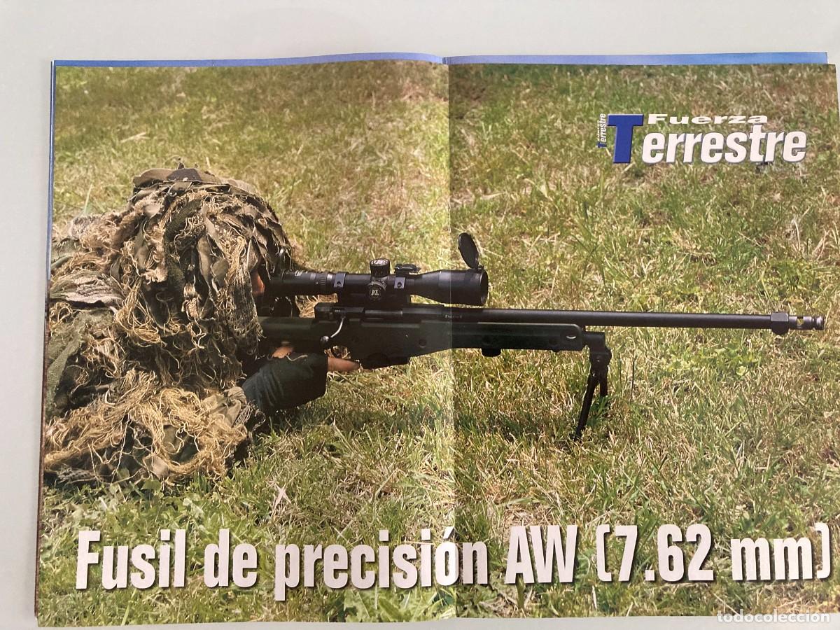 Militaria: POSTER, FUSIL DE PRECISI&Oacute;N, ACCURACY INTERNATIONAL AW 7.62 mm, EJERCITO ESPA&Ntilde;OL