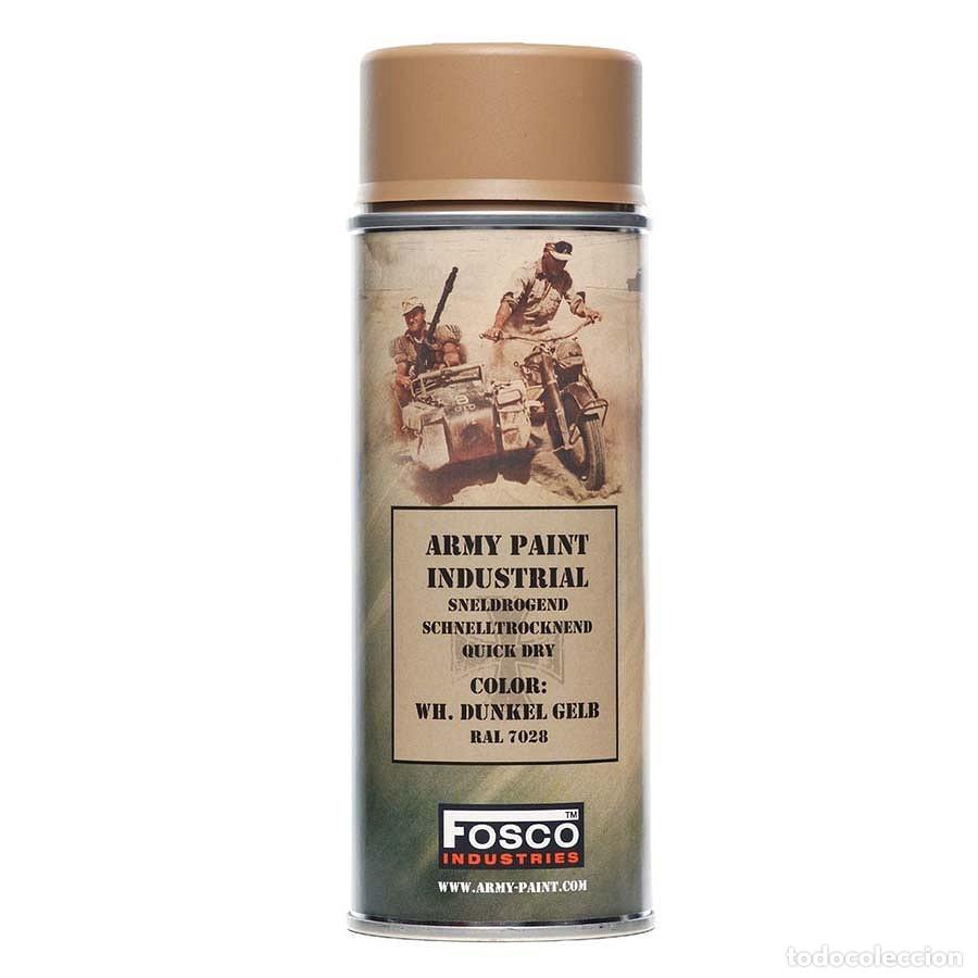 Militaria: PINTURA EN SPRAY FOSCO WH. DUNKEL GELB